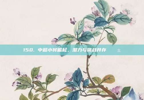 150. 中超小将崛起，潜力与挑战并存 🌱