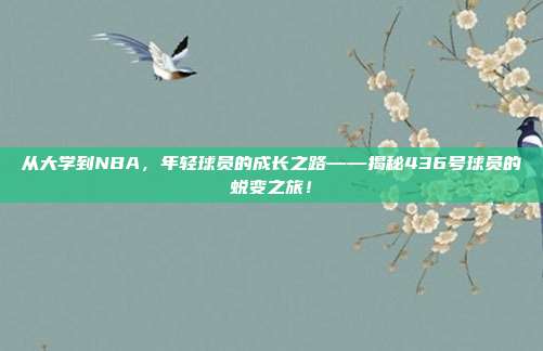 从大学到NBA，年轻球员的成长之路——揭秘436号球员的蜕变之旅！